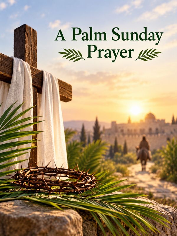 A Palm Sunday Prayer
