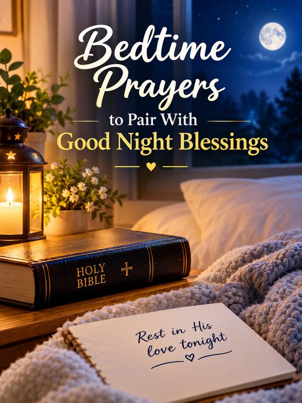 Bedtime Prayers to Pair With Good Night Blessings