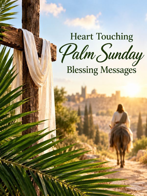 Heart Touching Palm Sunday Blessing Messages