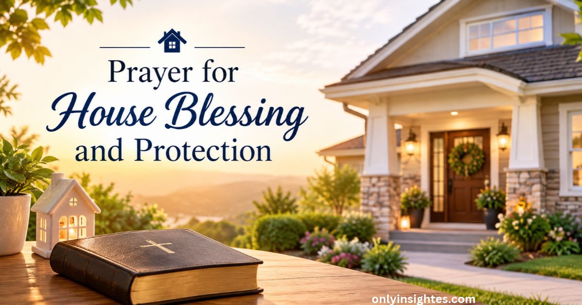 Prayer for House Blessing and Protection: Powerful Prayers for Your Home and Family