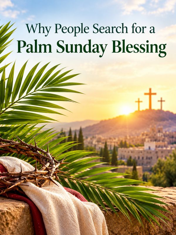 Why People Search for a Palm Sunday Blessing